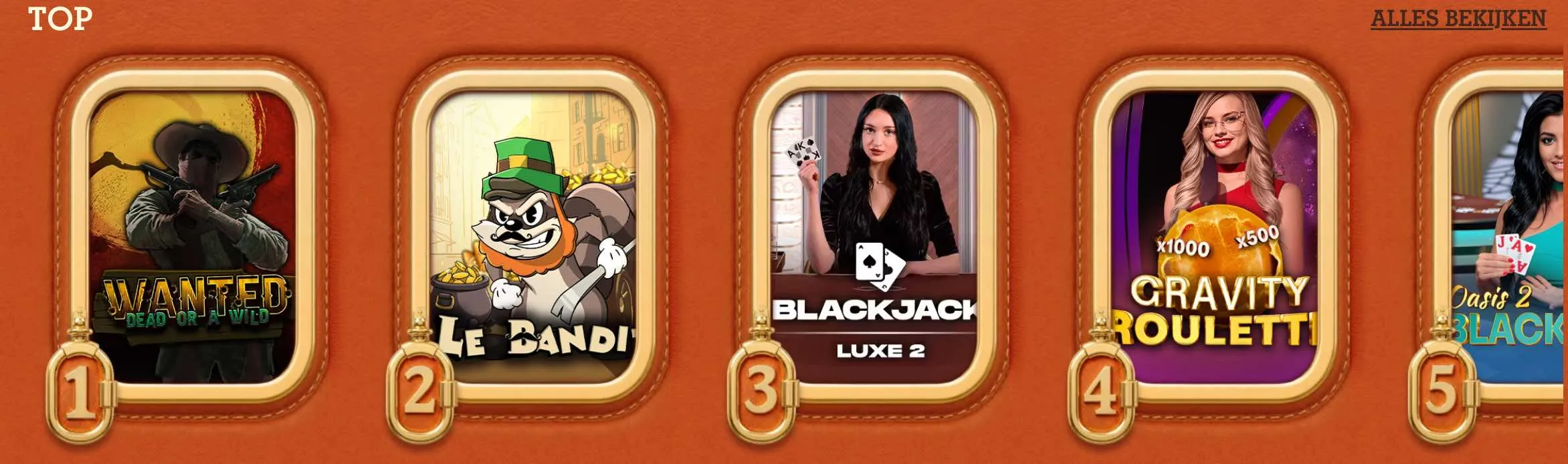 Populaire slots bij Spinpolo